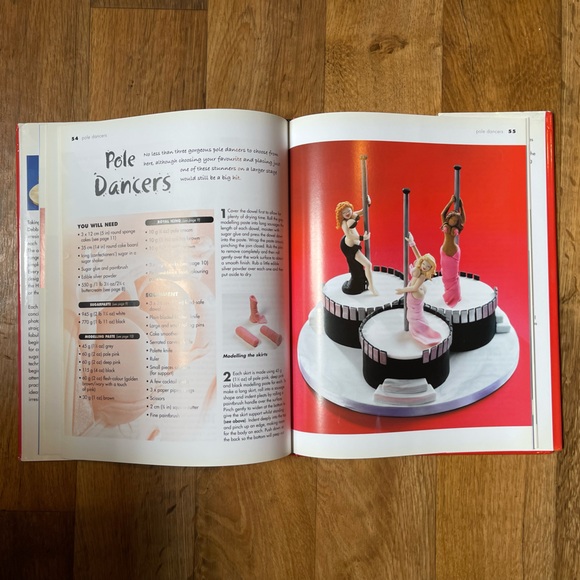 Naughty Cakes Debbie Brown Step by step recipes for 19 fabulous, fun cakes 2005 - Picture 6 of 10